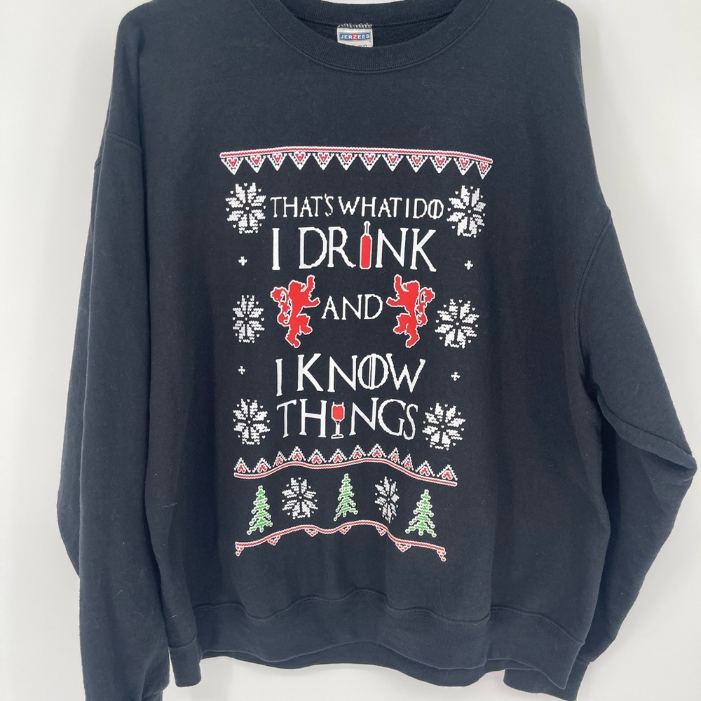 Jerzees‎ Christmas sweater
